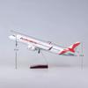 47CM 1/80 Scale Airplane A320 Air Arabia Model With Light Wheel Base Aircraft Diecast Resin Plane Model Collection