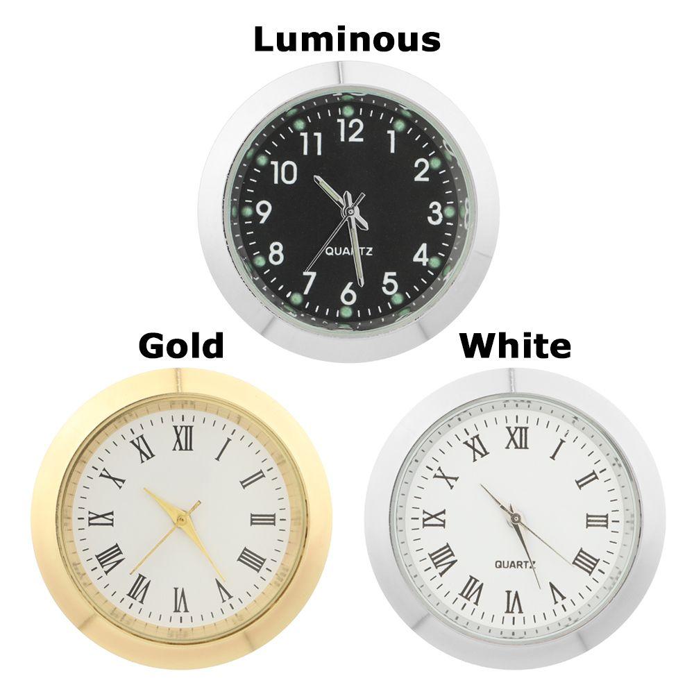 Механические кварцевые часы Автоматический орнамент Цифровые часы Мини-часы Автомобили Внутренние наклейка на автомобиль