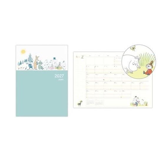 Hallmark Moomin Notebook 2027 A5 Monthly Family 853747 (Starts December 2026)