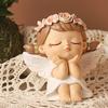 Angel Girls Figurine Car Dashboard Ornament Cake Topper Interior Decoration Birthday Gift Statue