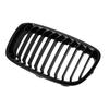 Решетка радиатора BMW 1 серии F20 F21 116i 118i Автомобильная передняя решетка Решетка радиатора 'Ноздри' Глянцевая черная Гоночная решетка 2011-2014 Аксессуары