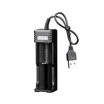 USB-зарядное устройство с одним слотом для литиевых аккумуляторов 26650