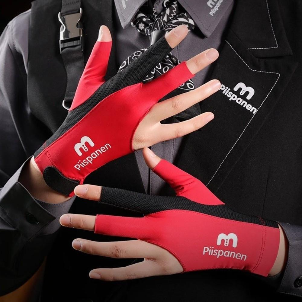 1Pcs Anti-slip Billiard Glove Elastic Training Glove Universal Snooker Glove  Fitness Accessories