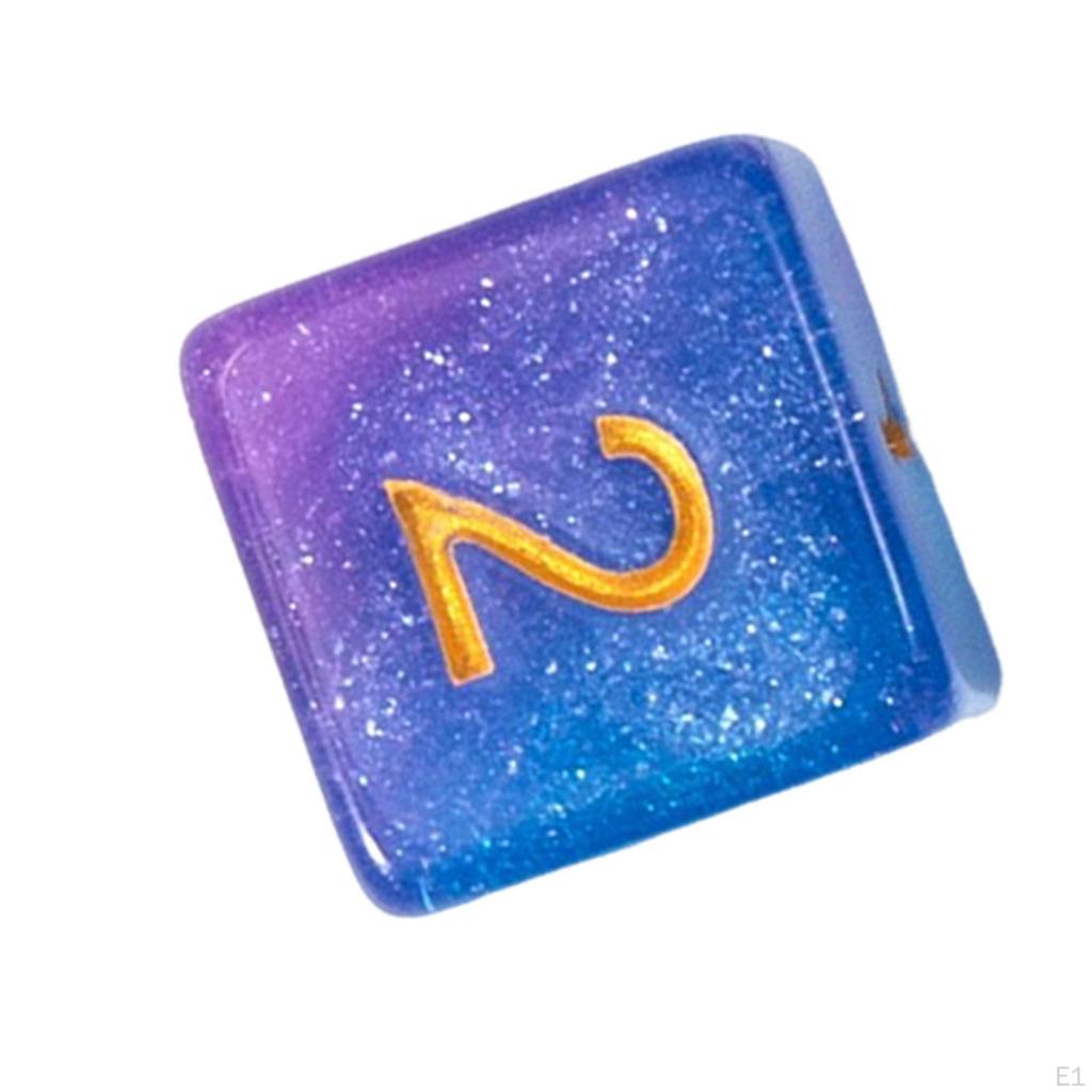 Набор из 7 многогранных кубиков для и образовательного использования