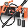 Portable Fuel Transfer Pump, Battery Powered Siphon Pump For Gasoline, Fuel, Gas, Diesel, Water Transfer, 2.4 GPM Flow Oil Extractor With Powerful