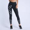 Новые женские высокоэластичные быстросохнущие светоотражающие компрессионные фитнес-брюки
