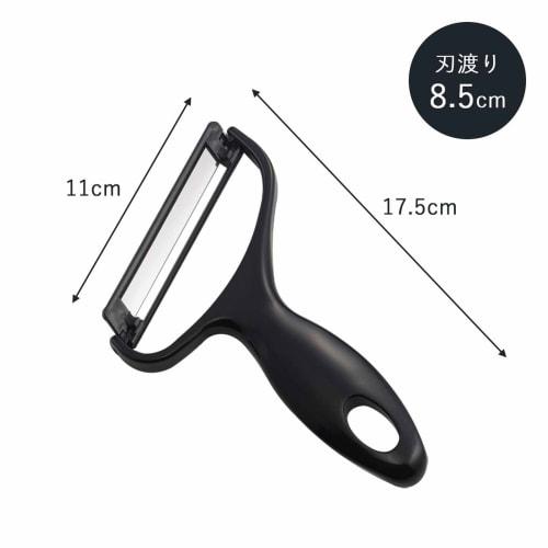 Shimomura Kihan Cabbage Peeler, Made in Japan, with a Wide, Diagonal Blade for Thin Peeling, Product Code: 27915, Ideal for Tonkatsu Restaurants in Ts