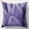 Taie D'oreiller Géométrique Violette, Housse De Coussin Décorative, Maison, Canapé, Carré