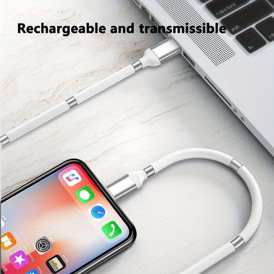 3A Кабель для быстрого намагничивания и поглощения данных Кабель для быстрой зарядки из мягкой резины Подходит для Apple Android Type-c Кабель для адсорбции и хранения данных