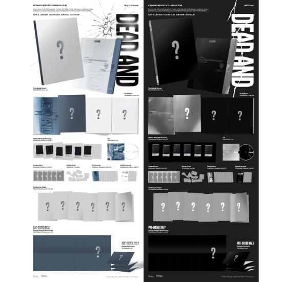 Выберите POB Фотоальбом Версия Xdinary Heroes 8-й МИНИ-АЛЬБОМ DEAD AND