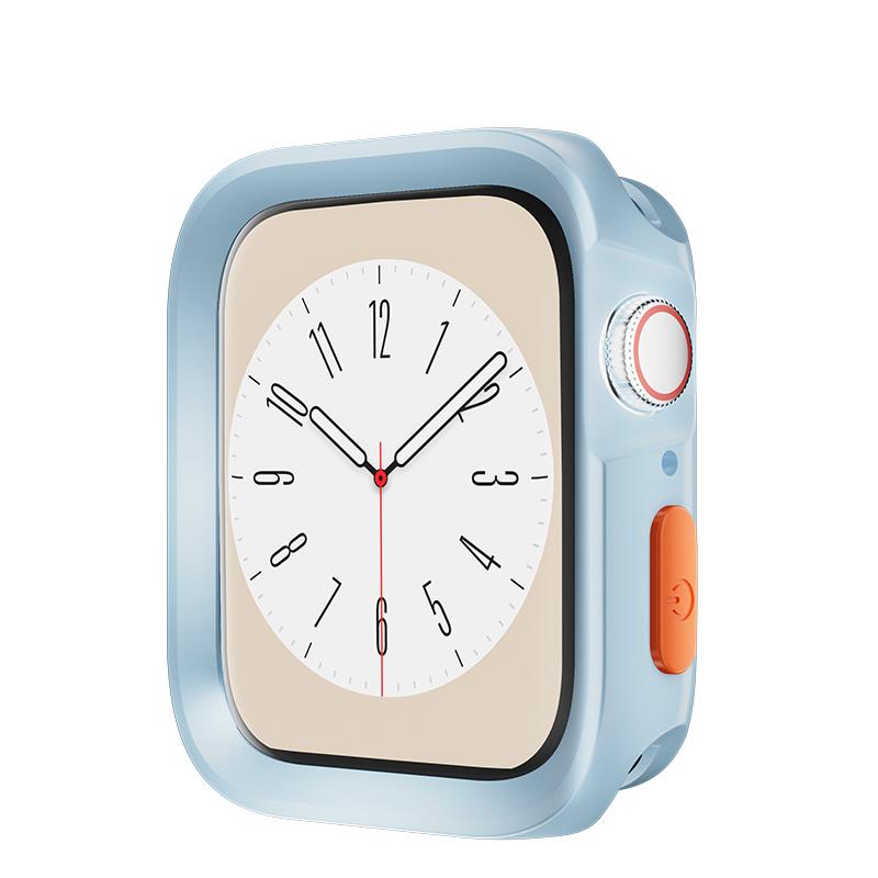 Soft TPU Shockproof Bumper Cover For Apple Watch 40mm 41mm 44mm 45mm 49mm Full-scale Anti-drop Case For iwatch 9 8 7 6 5 4