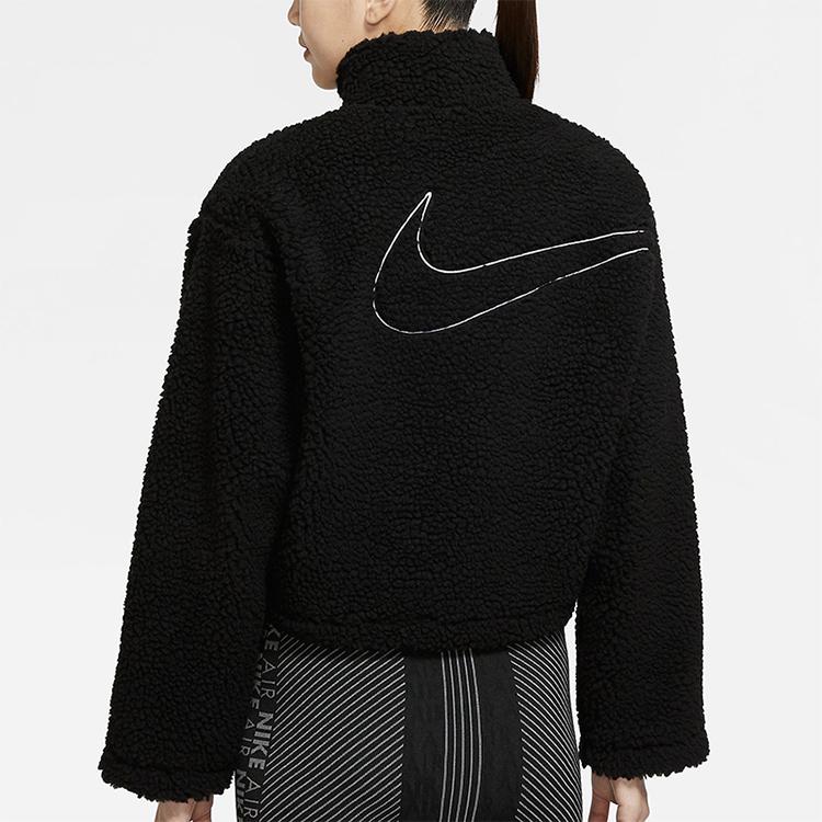 Nike Куртки Женские Черный Стойка Умеренный Другое CU6640-010