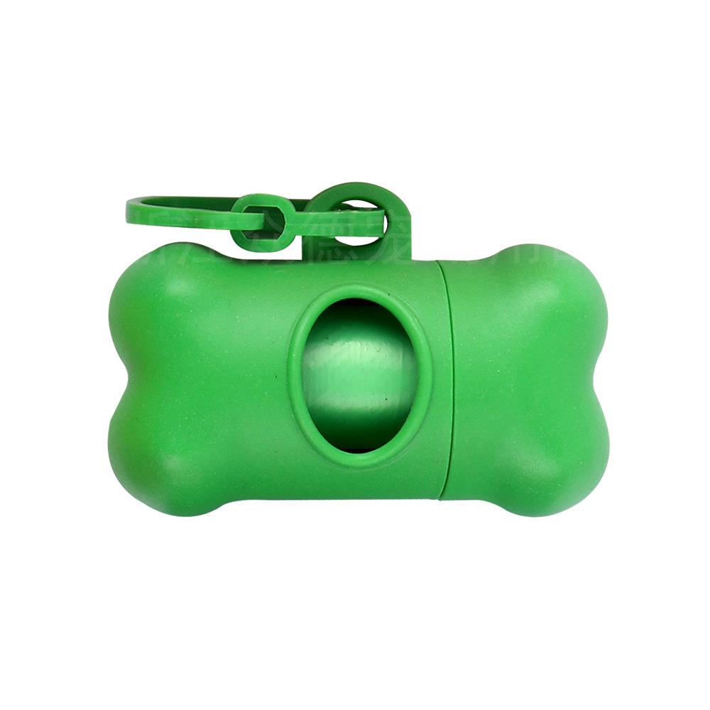 1Pcs Bone Shaped Poop Bag Dispenser Pet Dog Waste Bag Holder Plastic Garbage Bags Dispenser Carrier Case Disposal Bags Dispenser