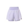 Run Division Two-In-One Mid-Rise Reflective Regular Shorts Women Bottoms Oxygen-Purple FJ4252-536