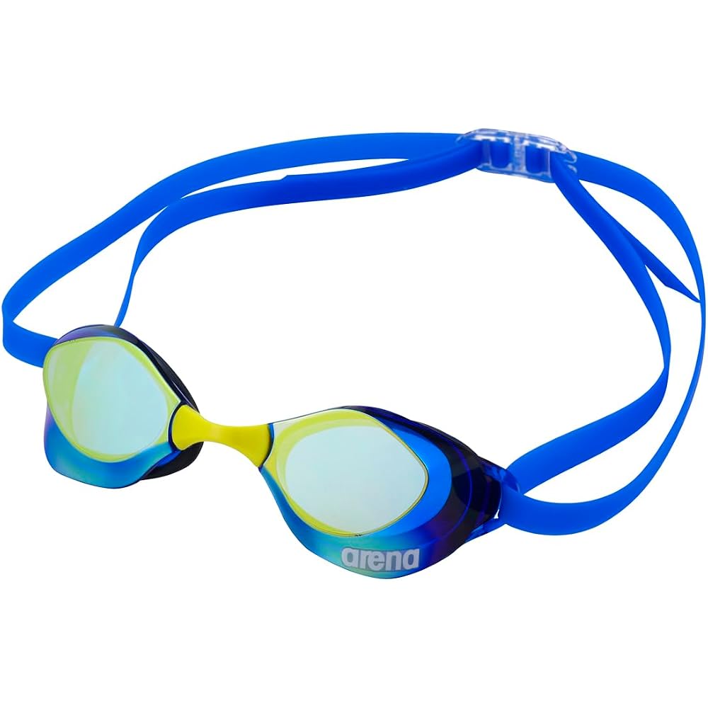 Очки для плавания Arena Aquaforce Swift A Унисекс Сине-желтые С технологией Anti-Fog Swipe Топовая гоночная модель