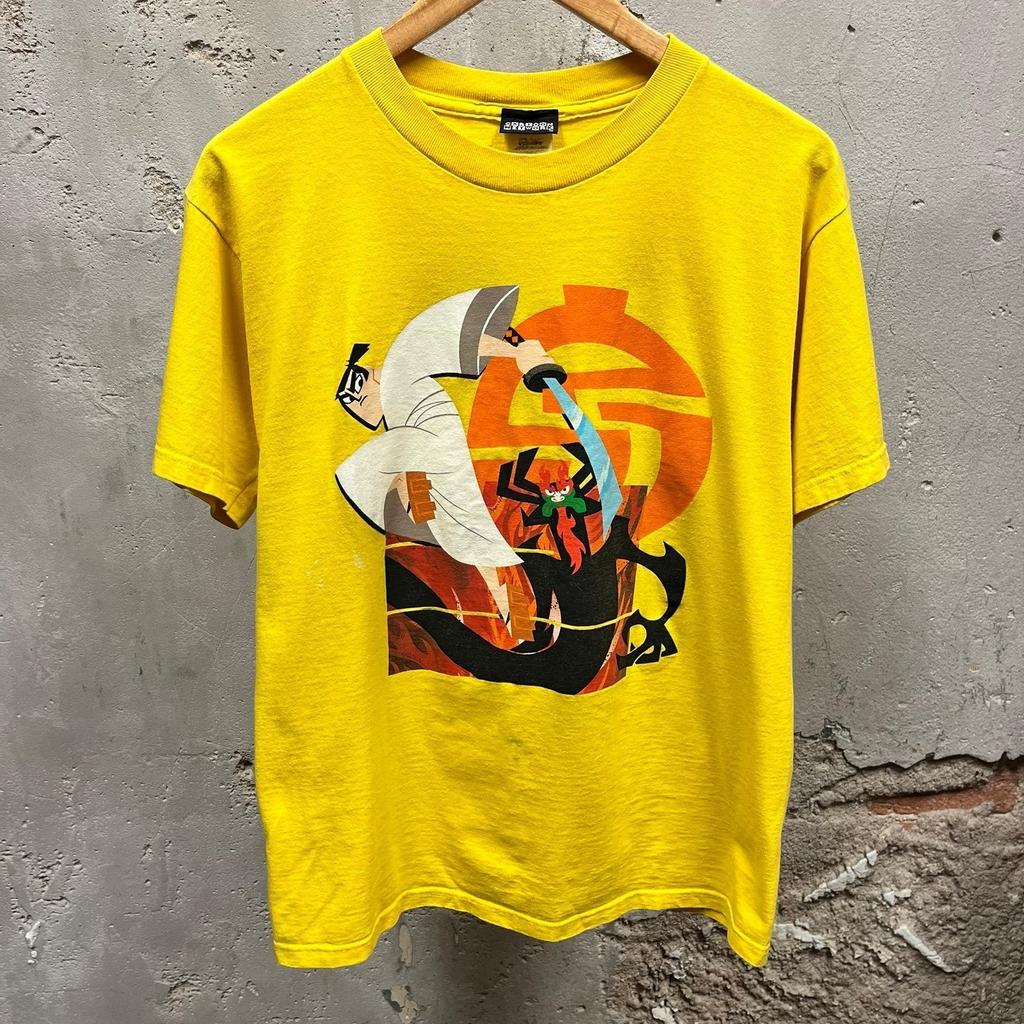 Retro Samurai Jack Cartoon Promo Graphic Unisex Tee Gift For Fan S-5XL