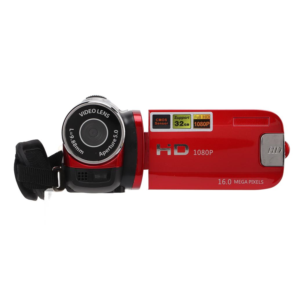 Video Camera Camcorder Full HD Camera Recorder 270 Degrees Rotation 2.7 Inch Color Screen 16X Zoom Digital
