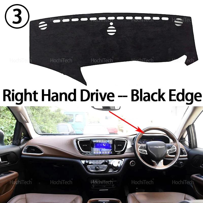 Dashboard Cover Board Anti-Slip Mat Protect Pad Car Accessories Sunshade Carpet for Chrysler Voyager Pacifica Minivan 2017-2025