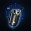 Мини Двойное USB Type-C PD Автомобильное Зарядное Устройство Адаптер Быстрой Зарядки Аксессуары Отделка 30 Вт