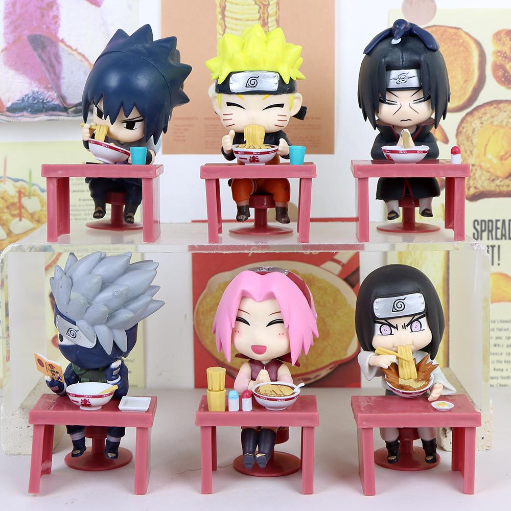 In Stock Premium Naruto Shippuden Ramen Theme Random Blind Box Figures Model Toys Ornaments Festival Gifts