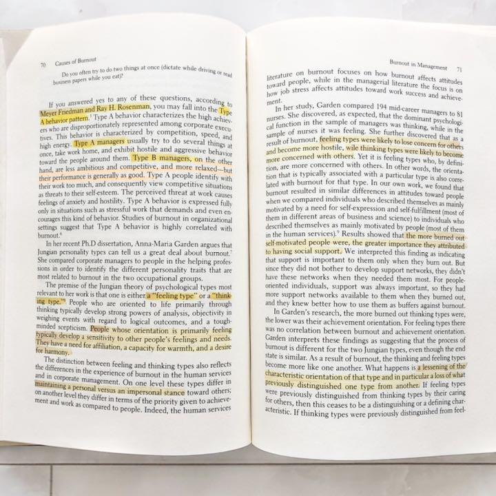 [USED] Career Burnout Causes and Cures foreign book book