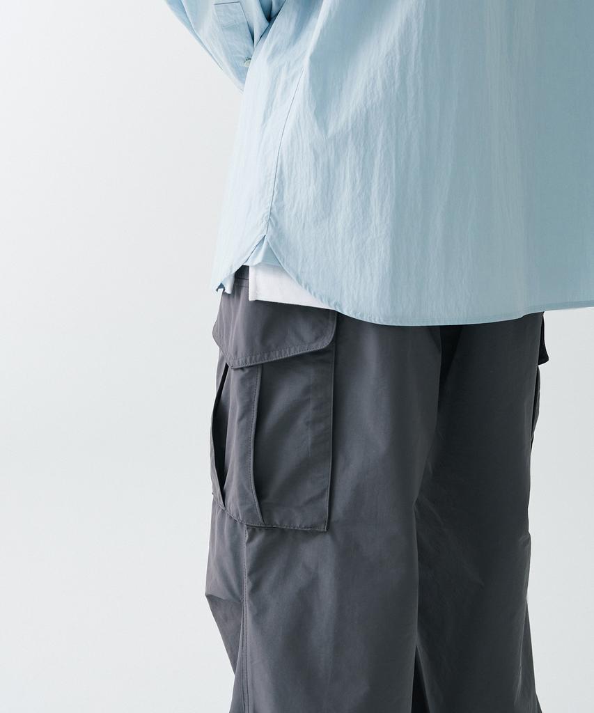 MUSINSA STANDARD [City Leisure] Np Wide Belted Cargo Pants [Grey]