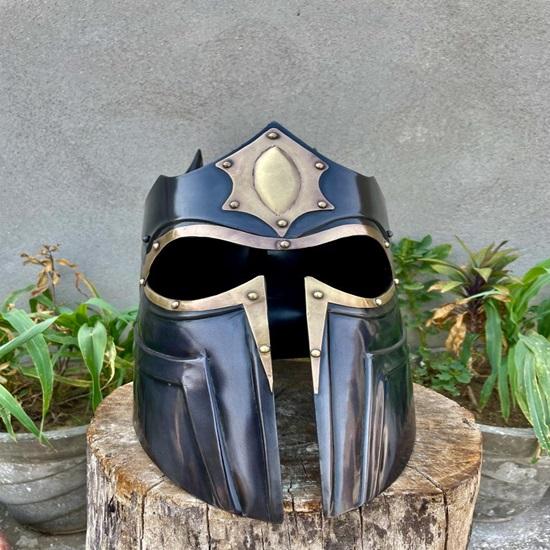 Medieval Steel Viking Helmet LARP Warrior Reenactment