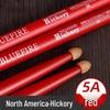 Han Lan Huo Solid Wood Drumstick Holder & Stand for 5A/7A Children's Drumsticks, Walnut Wood