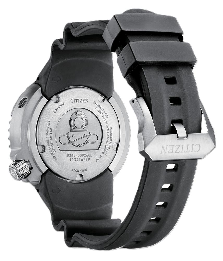Citizen Мужские часы Promaster Marine Eco-Drive 300M Sapphire BN1025-08L