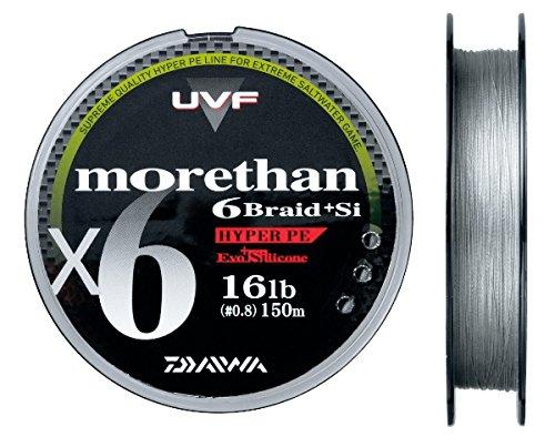 Daiwa Леска PE Seabass More Than UVF 6 Braid Si 150м 11lb Carbon Gray + 0.6
