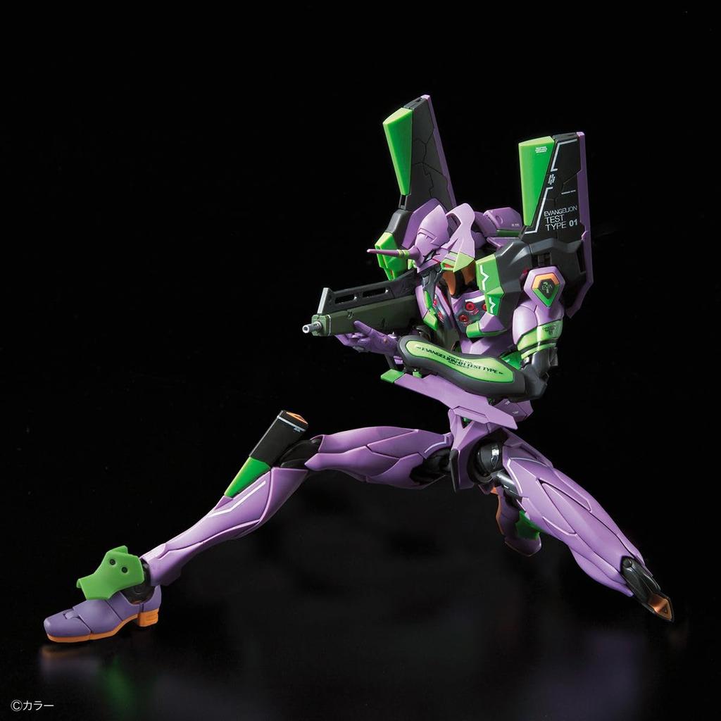BANDAI SPIRITS RG Evangelion Humanoid Decisive Battle Weapon Android Evangelion Unit 01 Plastic Model General-purpose Color-coded