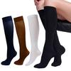 Lady Outdoor Anti-Fatigue Knee High Stockings Compression Support Sport Socks