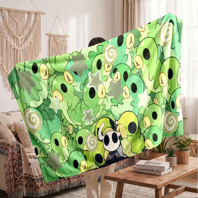 Warm Flannel BlanketHollow Knight Soft Cozy Throw Blanket for Bedroom Couch