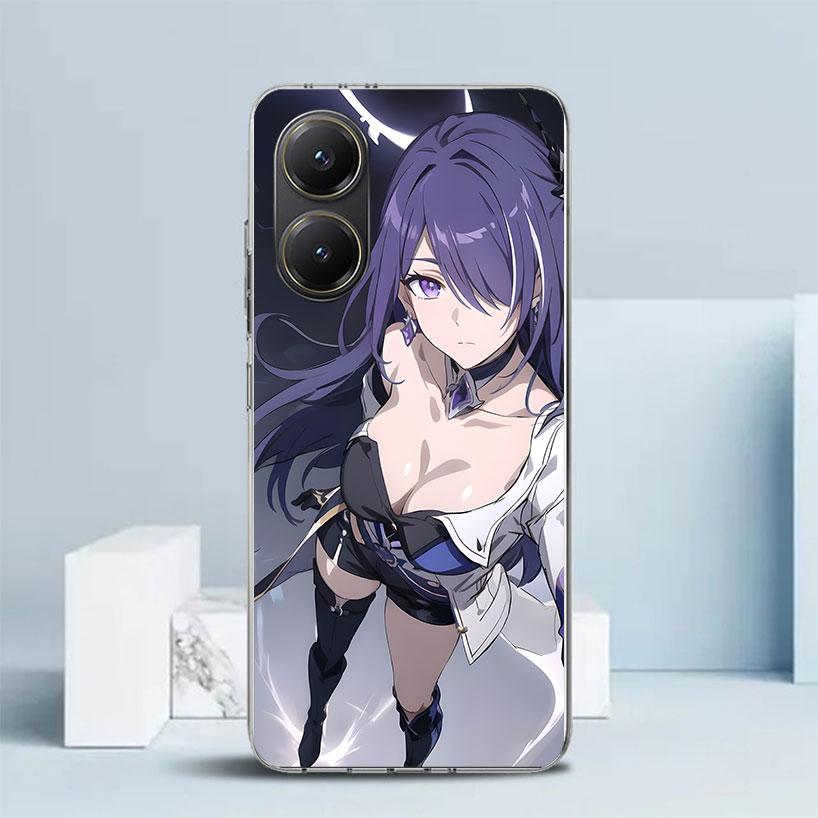 Чехол Honkai Star Rail Acheron с мягкой обложкой для Xiaomi Poco F7 Ultra X7 X6 X5 Pro M7, чехол для телефона Redmi 15 15C 13 13C 12 12C 10 10C с принтом