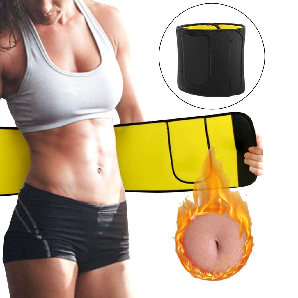Women Sculpting Sweating Plastic Waistband Sports Beauty Corset Abdominal Belt
