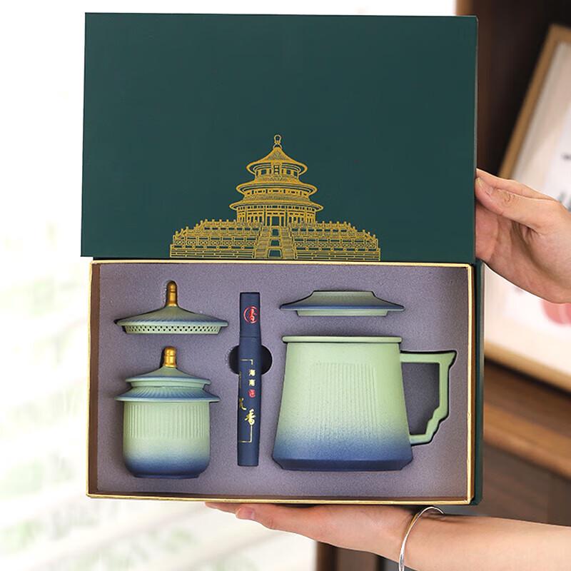 Подарочный набор мужских керамических кружек для чая