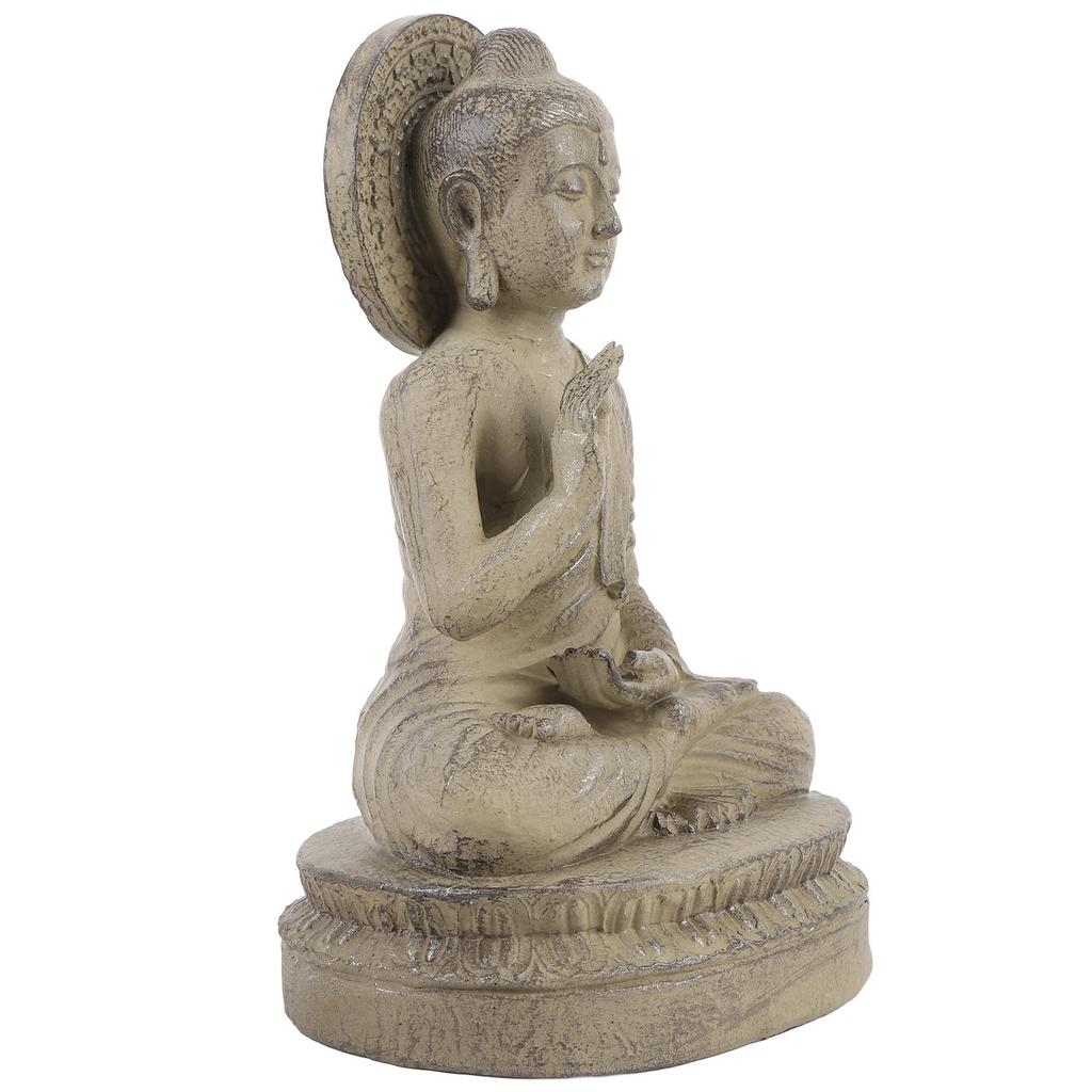 Zen Statue Home Decor Garden Decorative Figurine Vintage Style Ornament Living Room Porch Resin Crafts Type 2