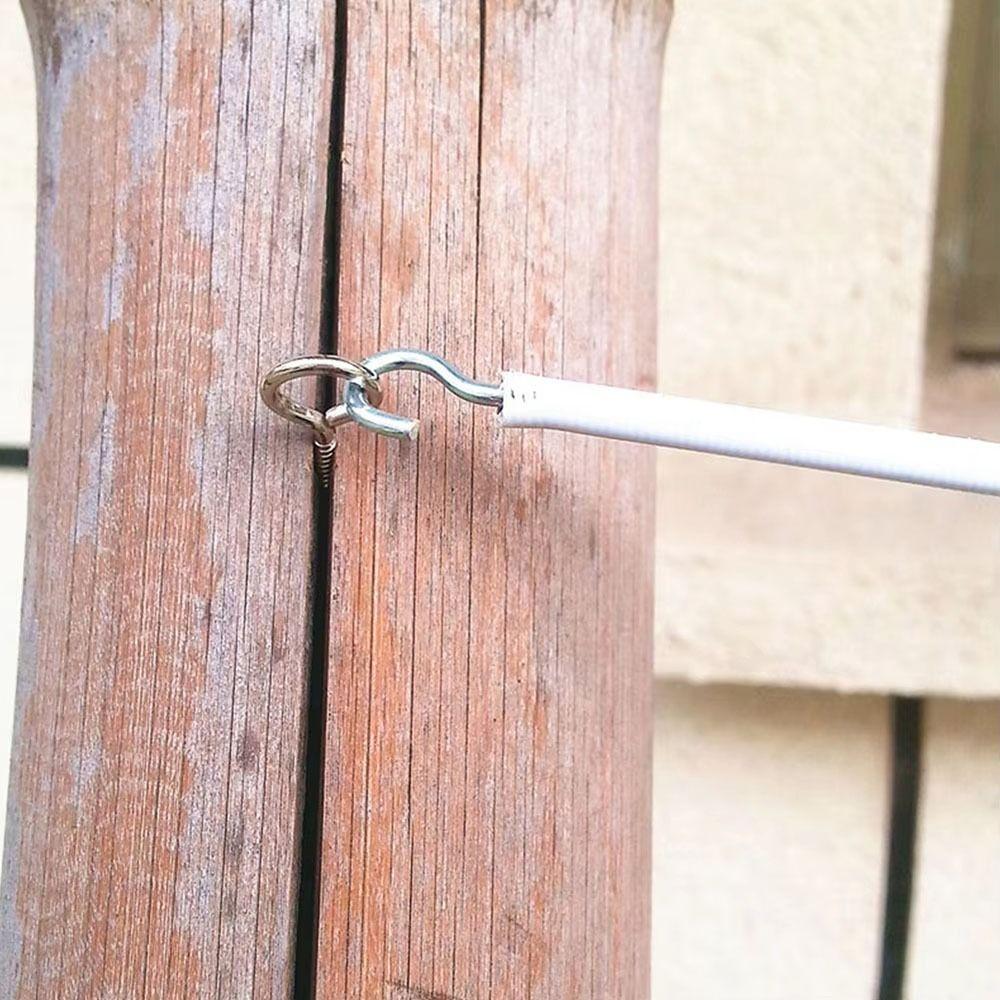 1Set PVC Steel Curtain Spring Rope 2/3/4/5 Meters Curtain Track Wire Durable Wall Hanging Line