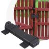 Замок-защелка Yousheng Slide Gate, прочный замок-защелка с отверстием для навесного замка, устойчивый к коррозии, универсальный, для использования в помещении и на улице, комплект дверных замков