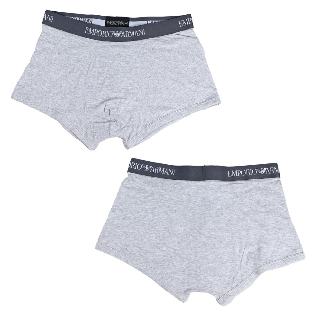 Emporio Armani Underwear Boxer Shorts 3 Pack Black Navy Gray M Size 111610 CC722 94235 M Men's [Item]