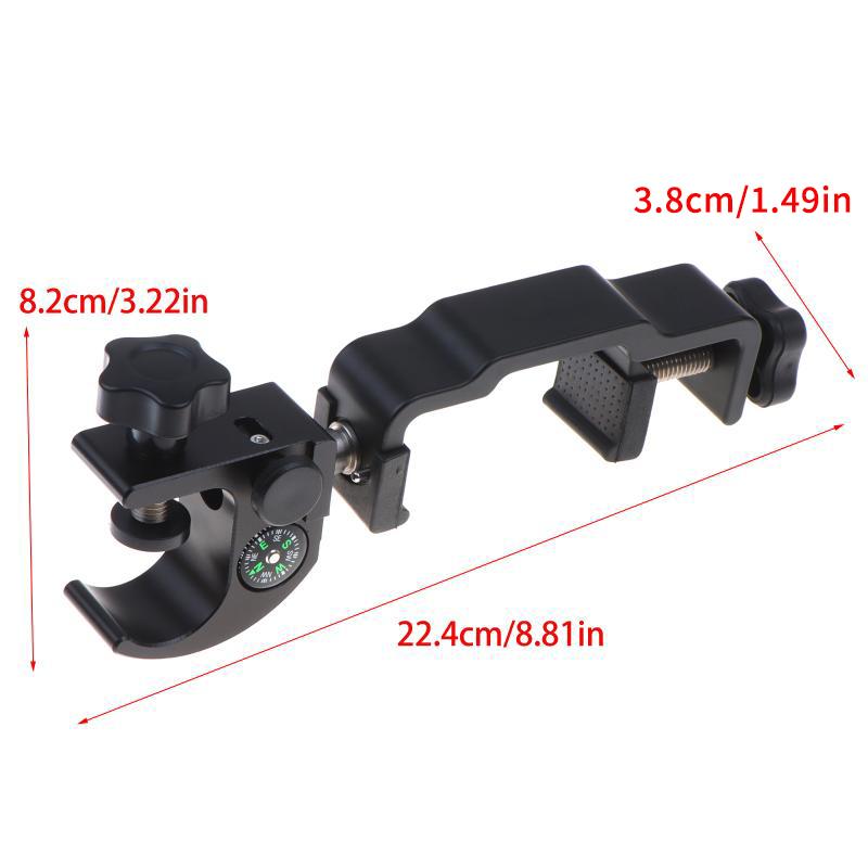 High Quality Phone Holder Bracket Cradle Pole Clamp With Compass For Gps For Data Collector Total Station