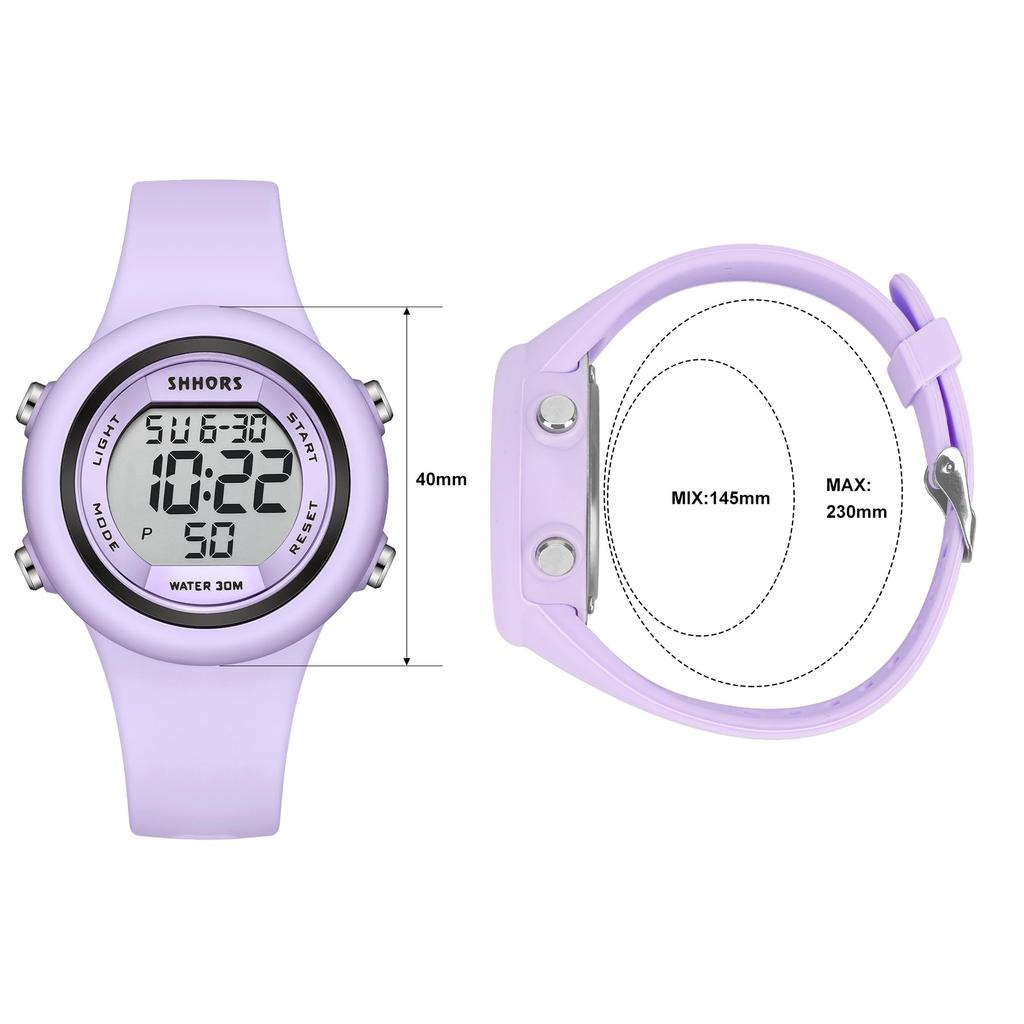 Цифровые наручные часы для женщин и запястья тонкие спортивные легкие в день светодиодные водонепроницаемые простые стильные мужские часы, часы, часы, чтение, многофункциональные, дата,
