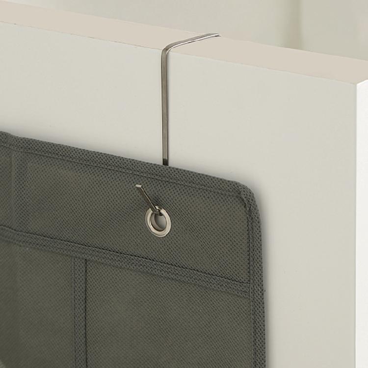 24/28 Grid Shoes Organizer Door Storage Holder Hanging Shoe Rack for Women Men