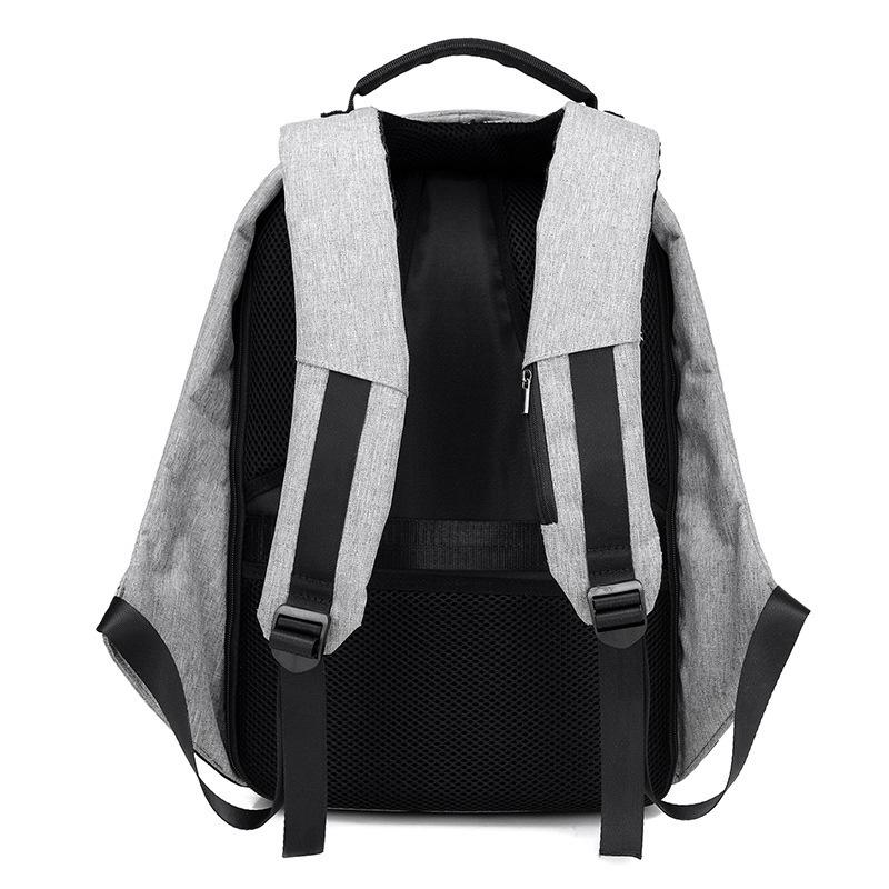 New Multi-functional Men's Anti-theft Backpack Female USB Charging Backpack Student Waterproof Leisure Backpack
