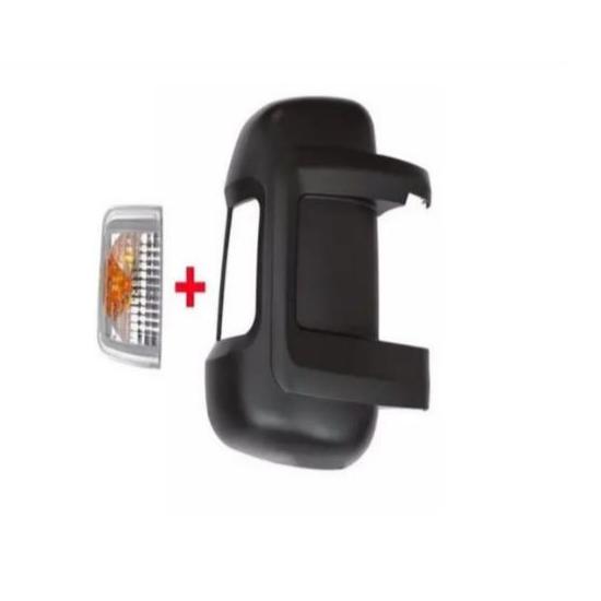 Крышка зеркала и желтый сигнал для Fiat Ducato Citroen Jumper Peugeot Boxer 2006-2020, высокое качество, OEM 735424438 735424437