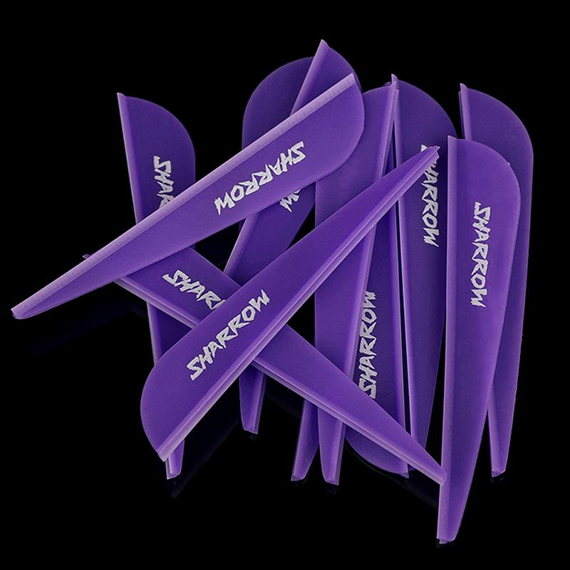 50 шт. 3 дюйма Перья для стрел для стрельбы из лука, резиновые лопасти для оперения для алюминиевых, стекловолоконных, карбоновых древков стрел, аксессуары