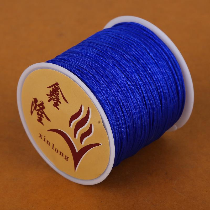 Нет. 72 Нить из нефрита Плетеный шнур Набор материалов для браслета и ожерелья DIY