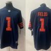 NFL Second-Generation Chicago Bears Embroidered Football Jersey Size S-XXXL
