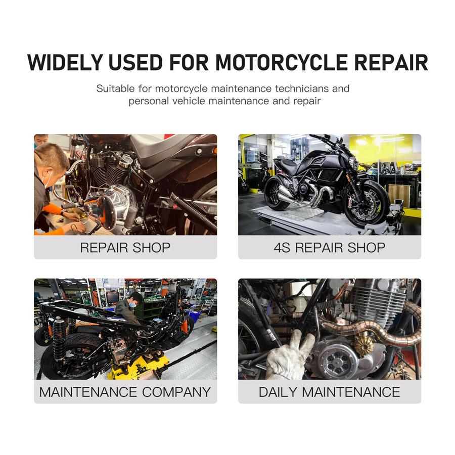 JDiag M100 PRO Мотоциклетный сканер Ручной диагностический инструмент для мотоциклов Помогает диагностировать неисправности и ускорить ремонт