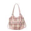 Korean Version of Niche Design College Style Underarm Bag Women's 2025 Trendy New Plaid Commuter Bag Large-capacity Shoulder Bag